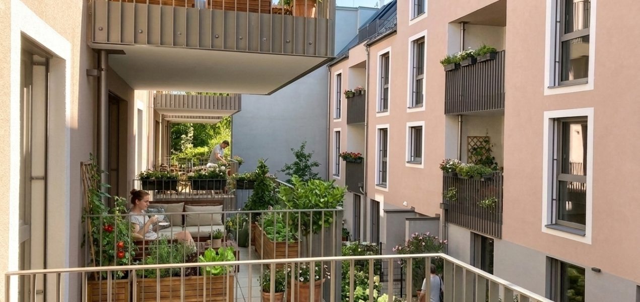 Wohnhausanlage „Donaufee“